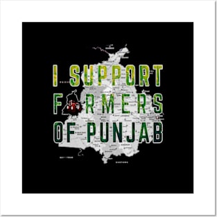 Support farmers Posters and Art